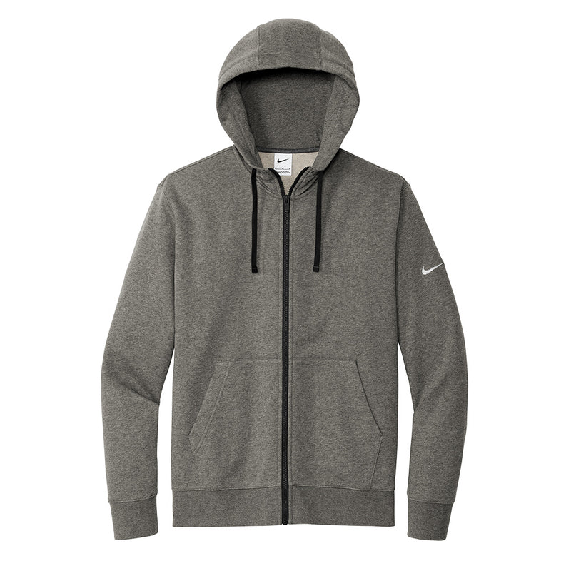 Nike Club Fleece Sleeve Swoosh Full-Zip Hoodie - The Collegiate Lineup