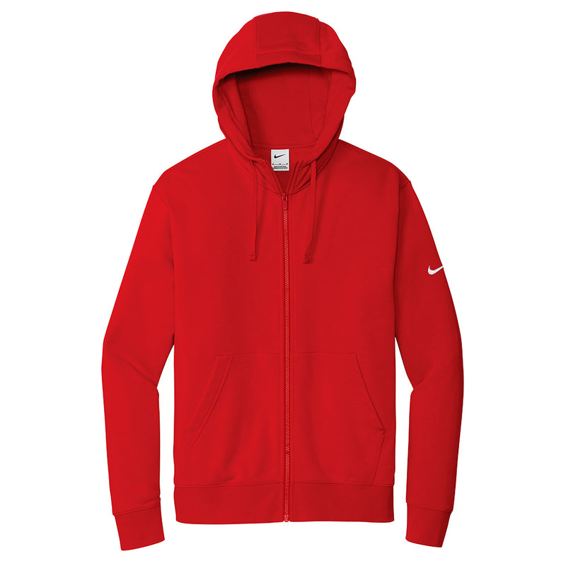 Nike Club Fleece Sleeve Swoosh Full-Zip Hoodie - The Collegiate Lineup
