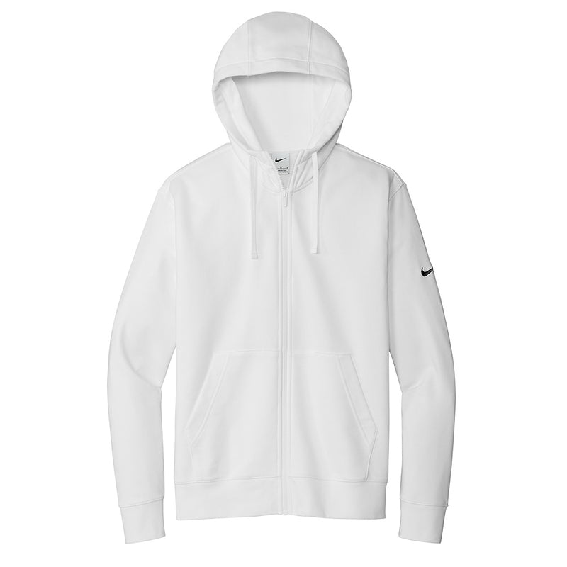 Nike Club Fleece Sleeve Swoosh Full-Zip Hoodie - The Collegiate Lineup