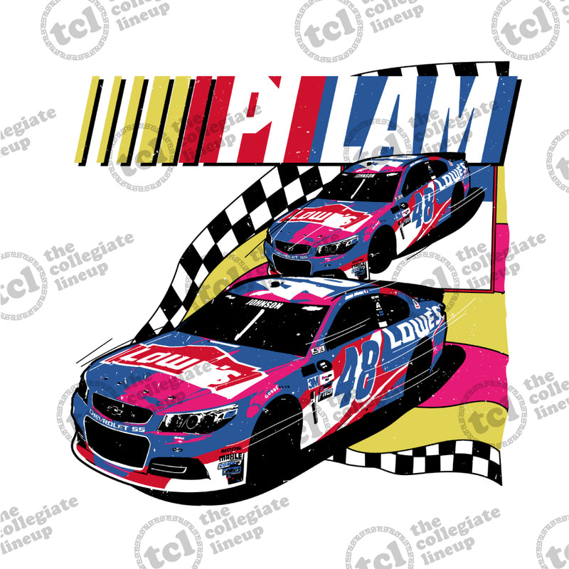 Pi Lambda Phi NASCAR Racing Theme