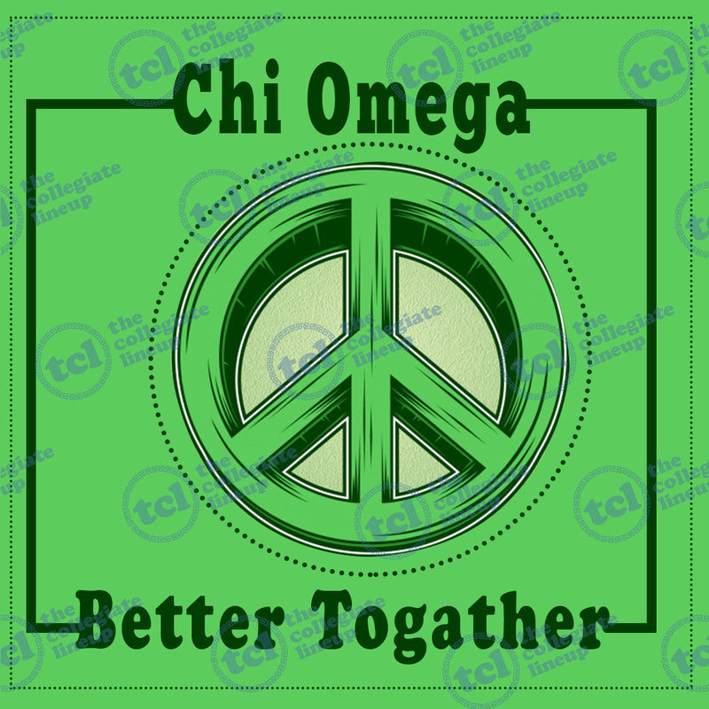 Chi Omega Greek Week Better Together