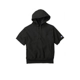 Reverse Weave ® Short Sleeve Hooded Sweatshirt