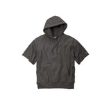Reverse Weave ® Short Sleeve Hooded Sweatshirt