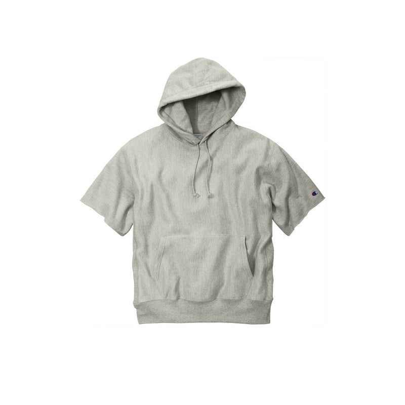 Reverse Weave ® Short Sleeve Hooded Sweatshirt