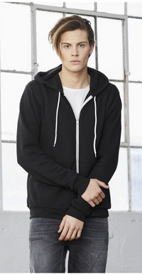 Unisex Sponge Fleece Full-Zip Hoodie