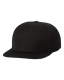 Wool Blend Snapback Cap