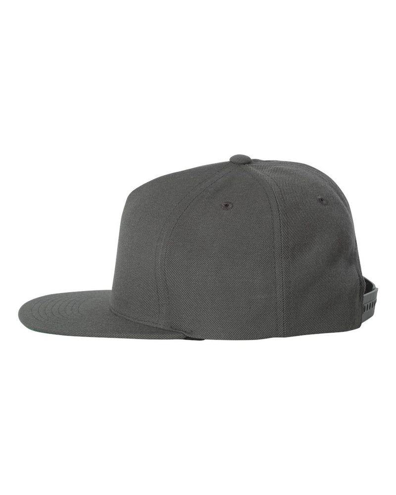 Wool Blend Snapback Cap