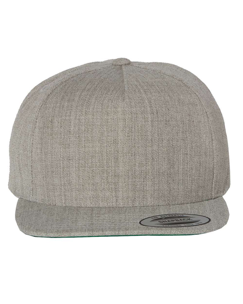 Wool Blend Snapback Cap