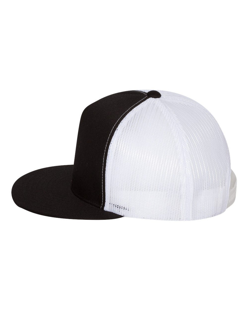 Flat Bill Trucker Cap