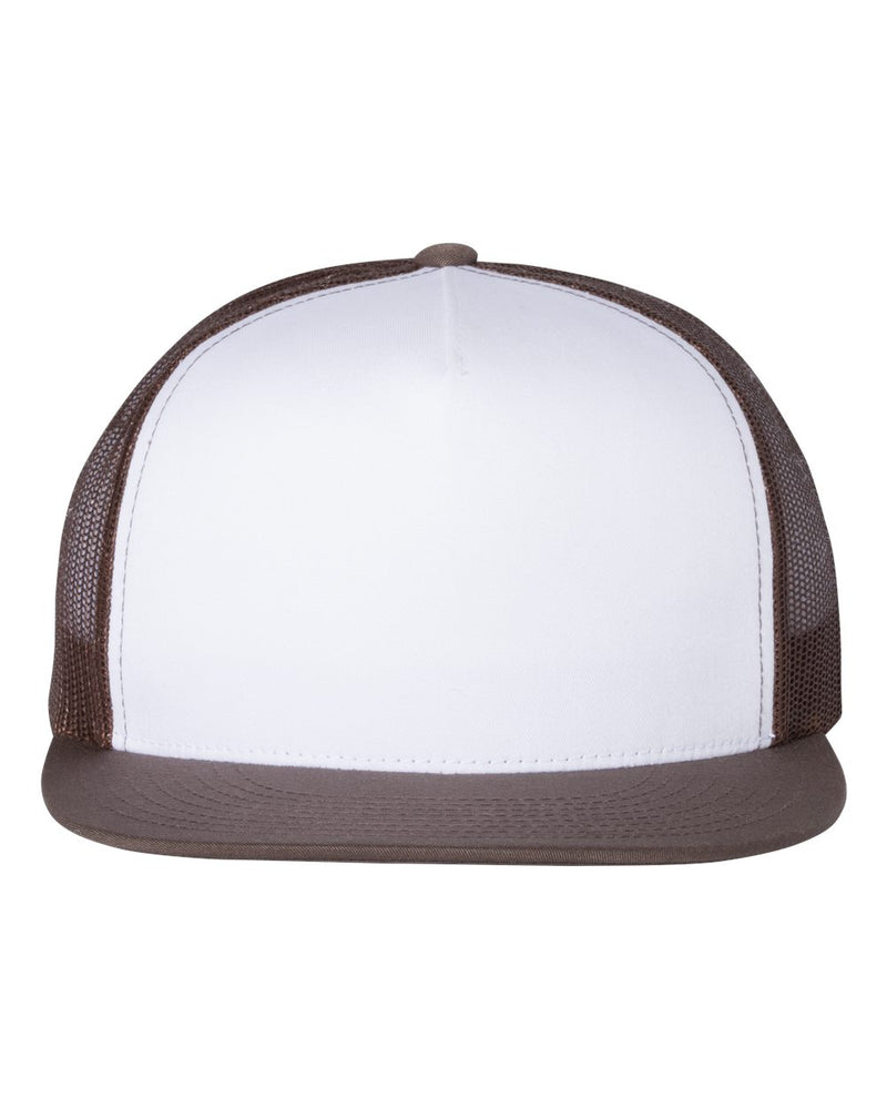 Flat Bill Trucker Cap