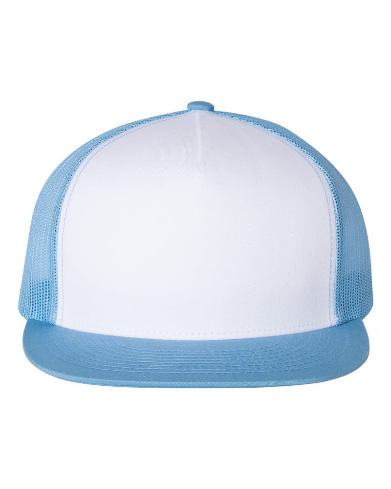Flat Bill Trucker Cap