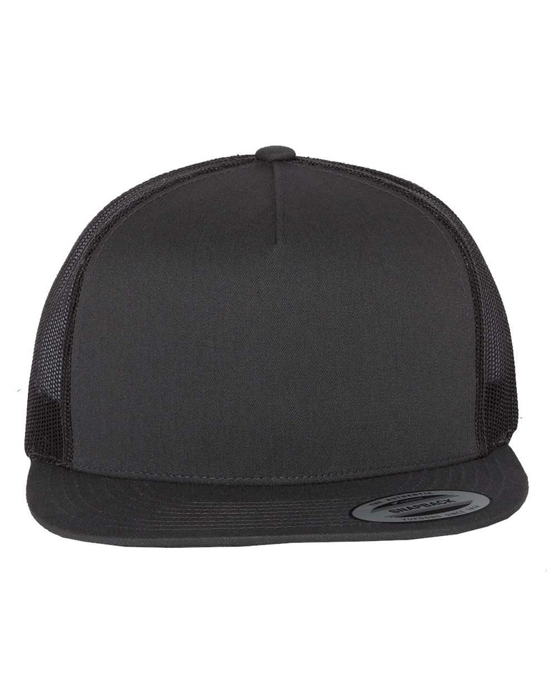 Flat Bill Trucker Cap
