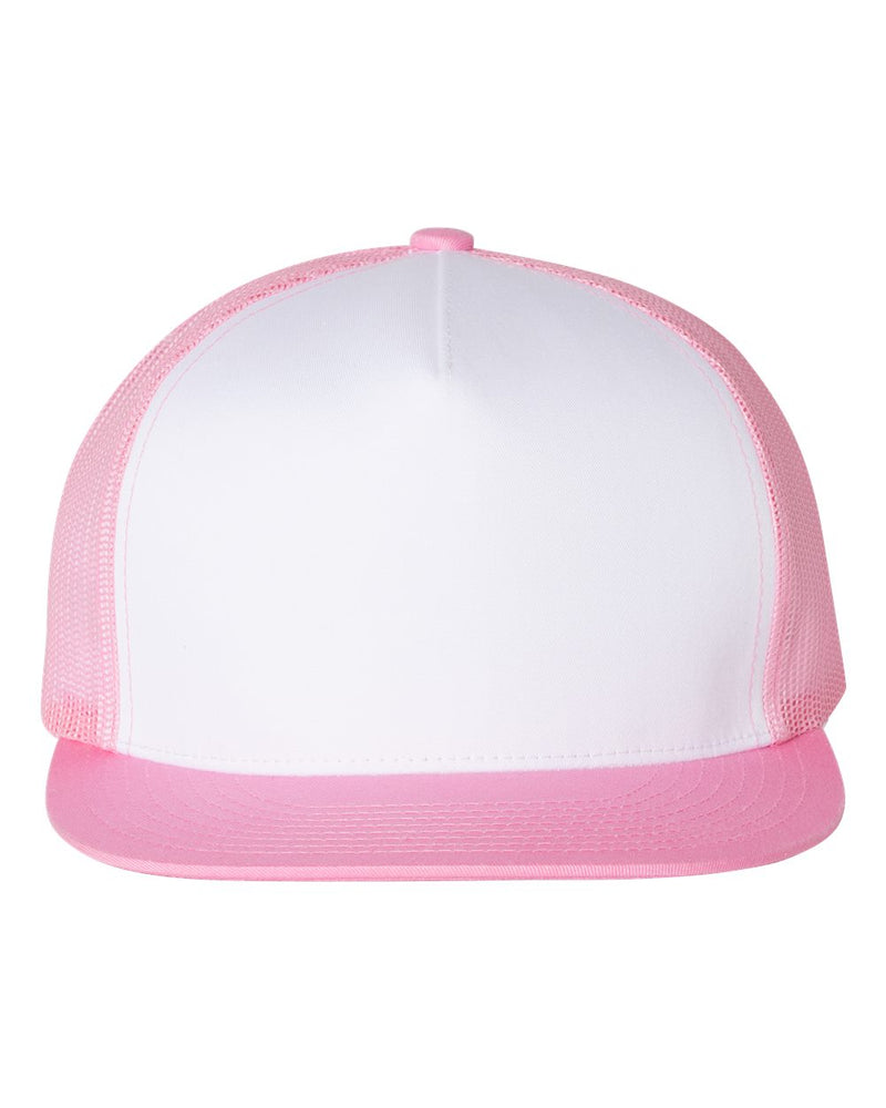Flat Bill Trucker Cap