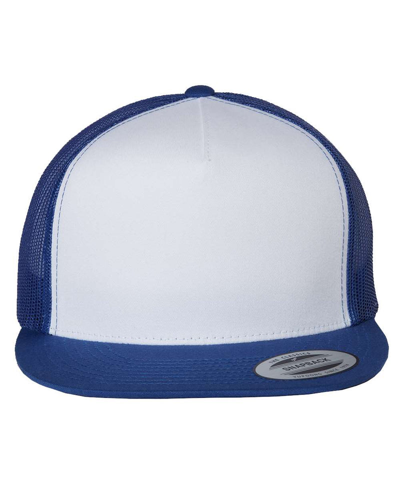 Flat Bill Trucker Cap