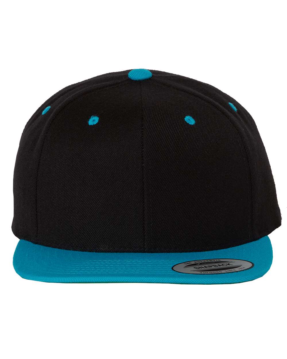 Yupoong Adult 6-Panel Structured Flat Visor Classic Snapback - The Collegiate Lineup