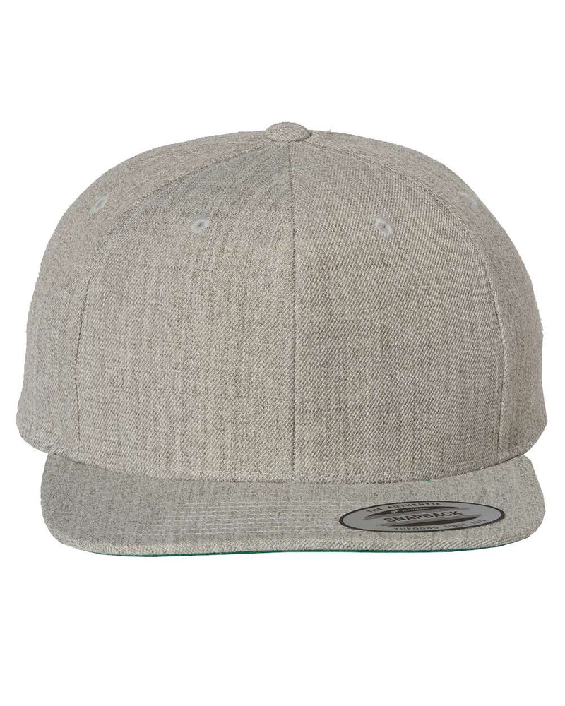 Yupoong Adult 6-Panel Structured Flat Visor Classic Snapback - The Collegiate Lineup