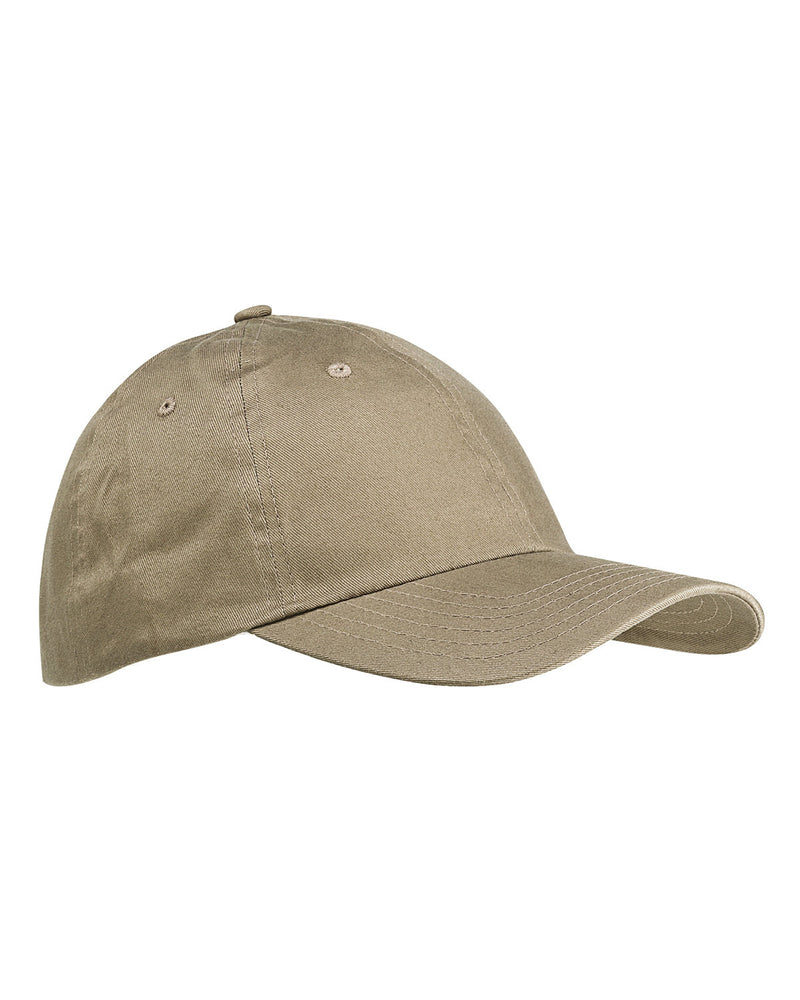 Big Accessories 6-Panel Brushed Twill Unstructured Cap