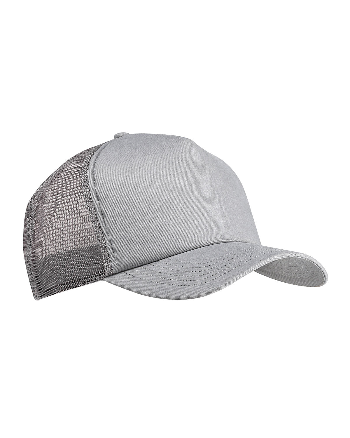 Big Accessories 5-Panel Twill Trucker Cap