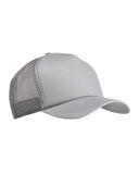 Big Accessories 5-Panel Twill Trucker Cap