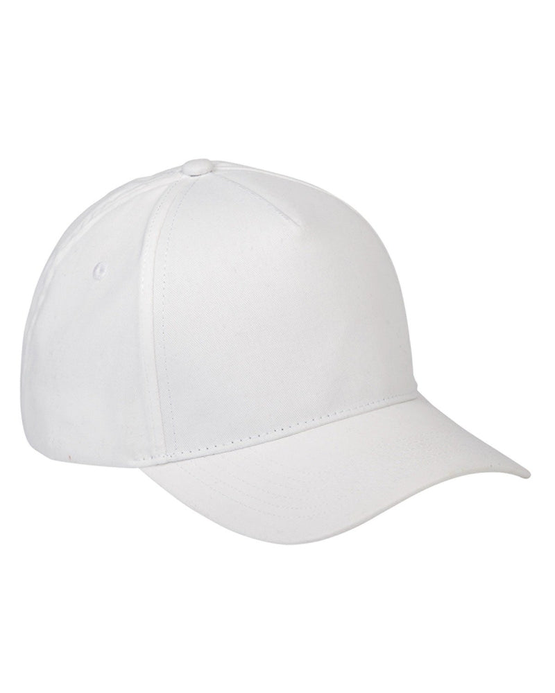 Big Accessories 5-Panel Brushed Twill Cap