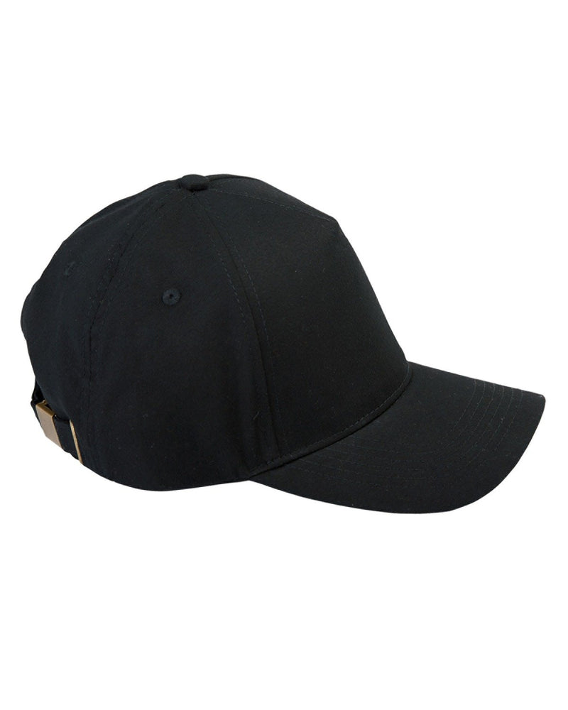 Big Accessories 5-Panel Brushed Twill Cap