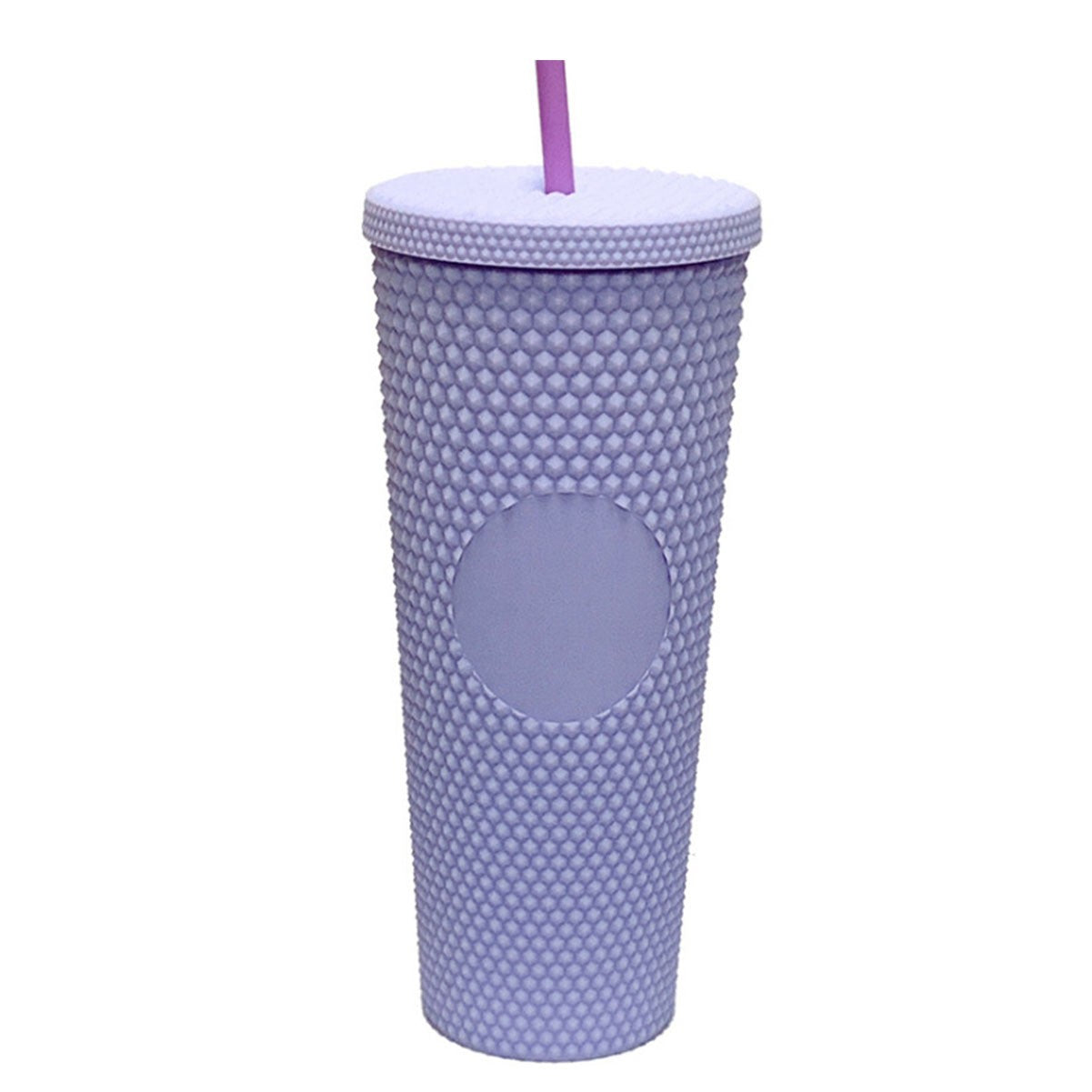 Studded Cup w/ Lid and Straw