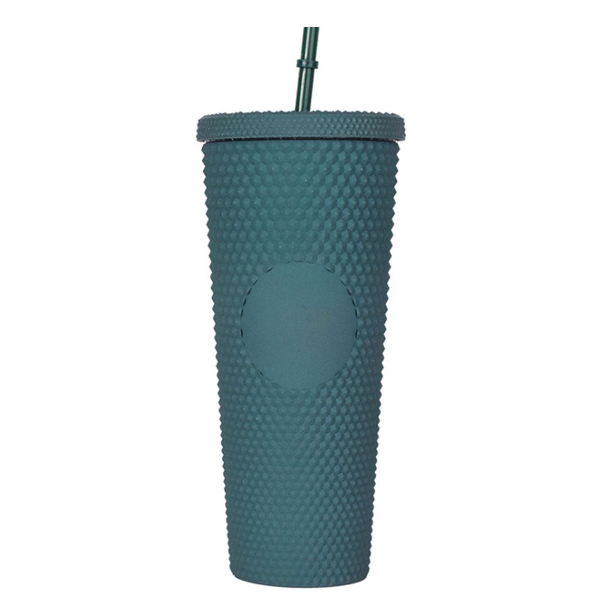 Studded Cup w/ Lid and Straw