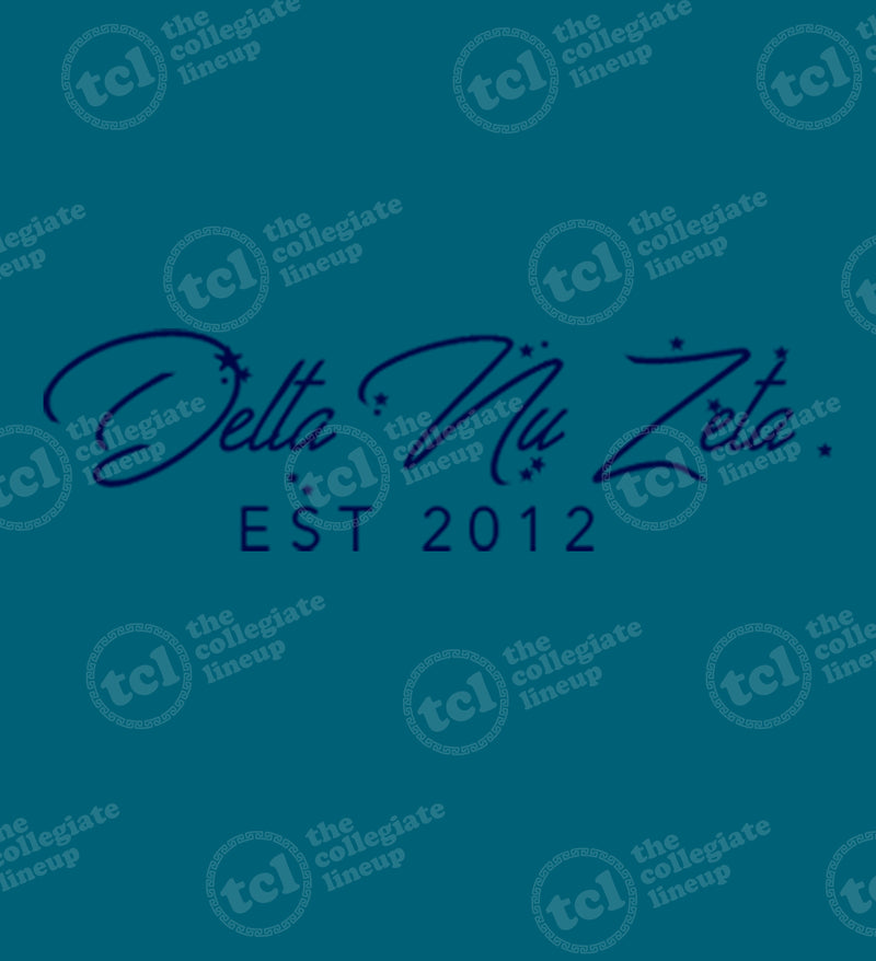 Est. 2012 Panhellenic Wordmark Design