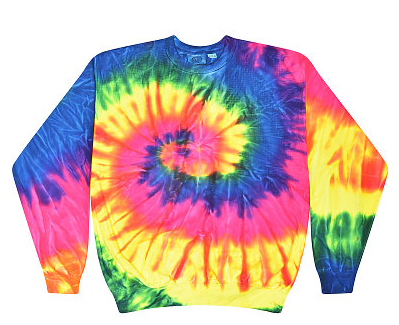 Tie-Dyed Long Sleeve T-Shirt